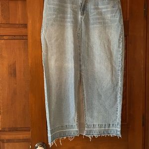 Ashley Stewart Long Denim Skirt - NWT - Size 14